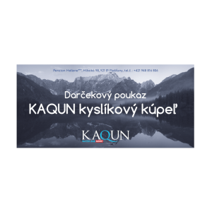 Bon podarunkowy na kąpiel tlenową